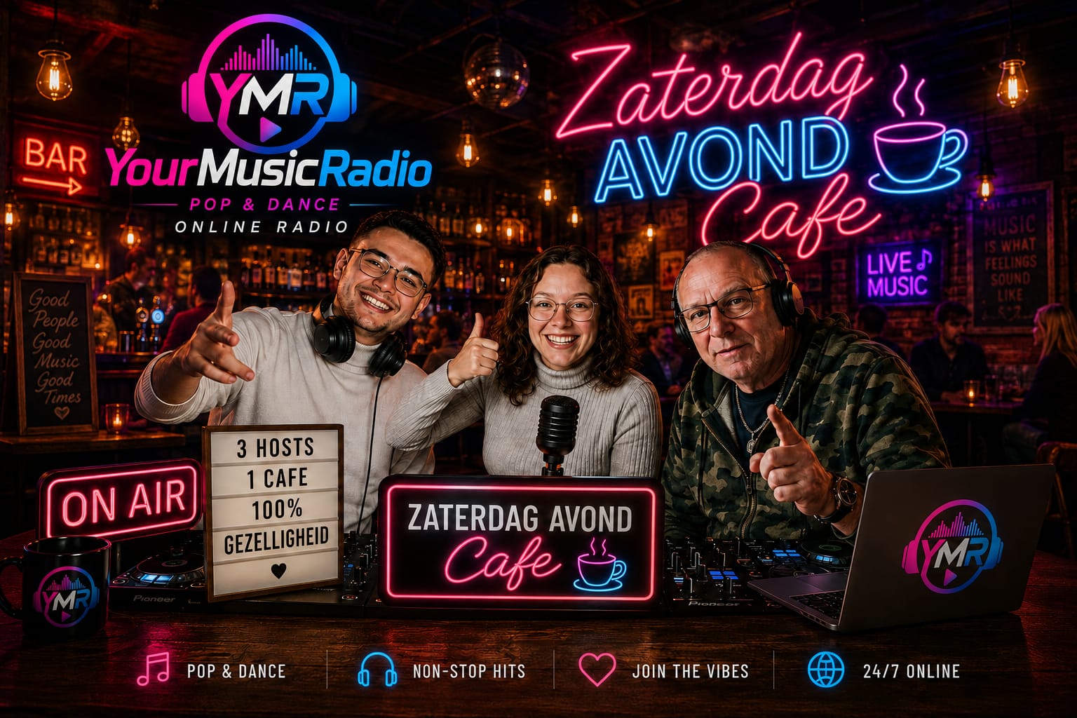 Zaterdag avond café