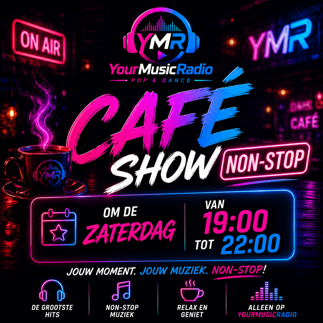 Café show NON-STOP